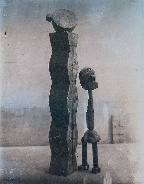 Constantin Brancusi - The Child in the World, Mobile Group. c.1917-20