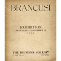 Constantine Brancusi Exhibition Catalog – The Brummer Gallery – New York, 1926