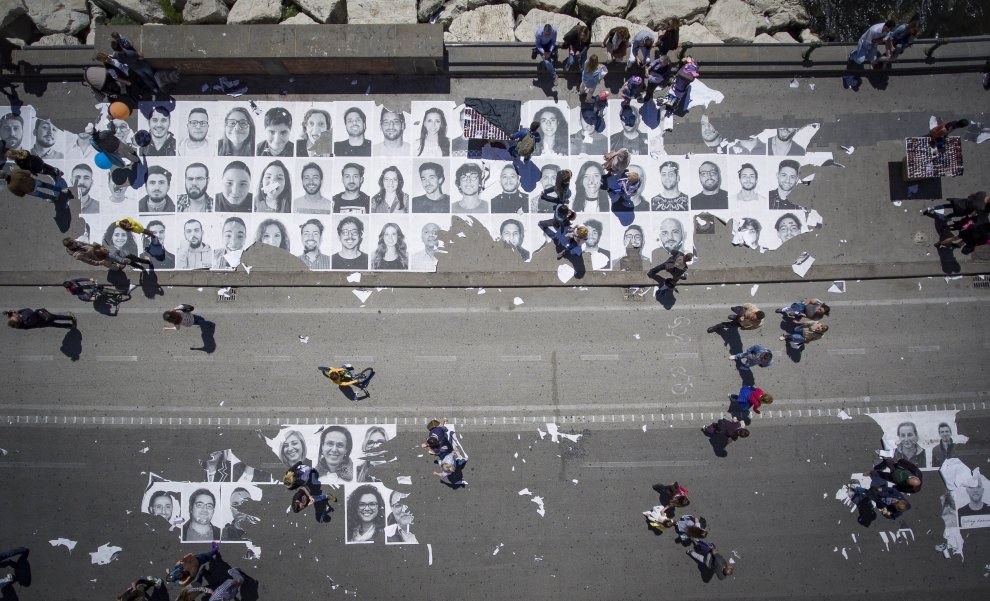 "Inside Out" by JR in Naples, Italy