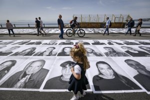 "Inside Out" by JR in Naples, Italy
