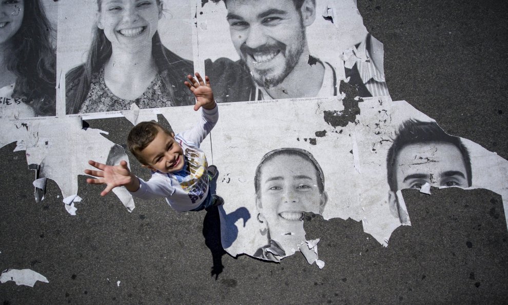 "Inside Out" by JR in Naples, Italy