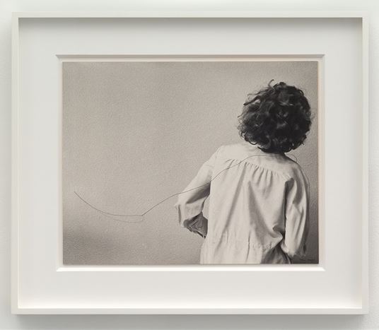 Helena Almeida - Desenho Habitado (Inhabited Drawing), 1975