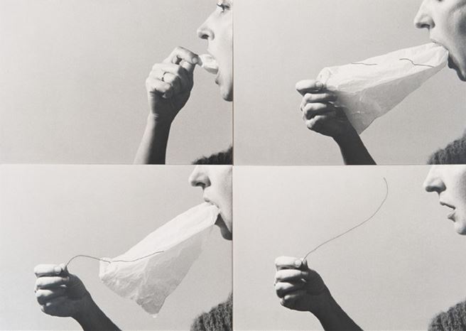 Helena Almeida - Le secret, 1976