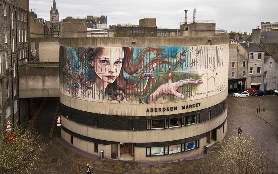 Herakut @Aberdeen, Scotland