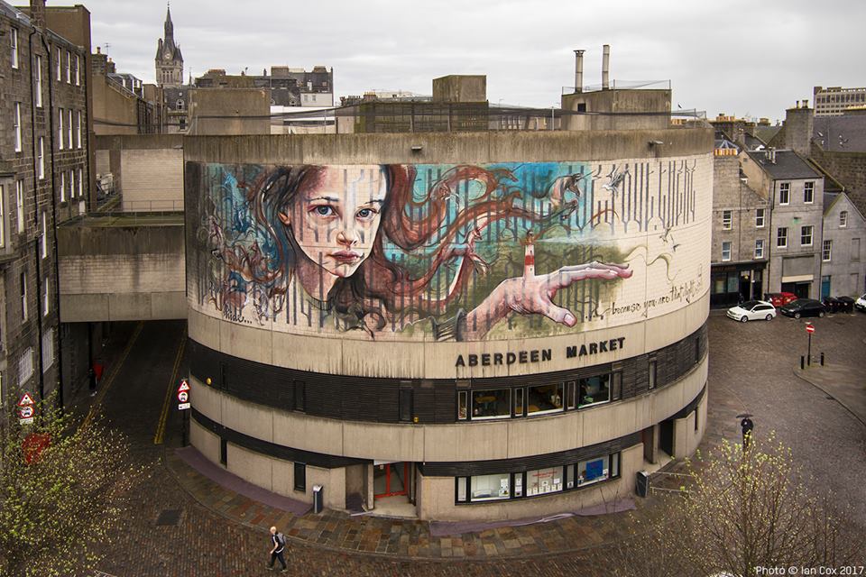 Herakut @Aberdeen, Scotland