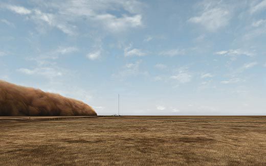 John Gerrard - Dust Storm (Dalhart, Texas 2007)