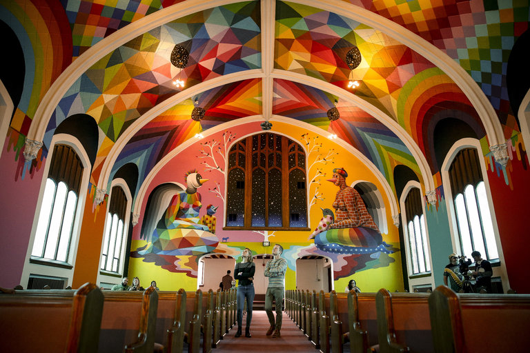 Okuda San Miguel @Cannabis Church, Denver, USA