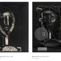 Original Painting: Black figure (1948) by Pablo Picasso – Mimic 3d: Black figure (2017) by Omar Aqil
