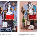 Original Painting: Monument to the Spaniard by Pablo Picasso – Mimic 3d: Monument to the Spaniard (2017) by Omar Aqil