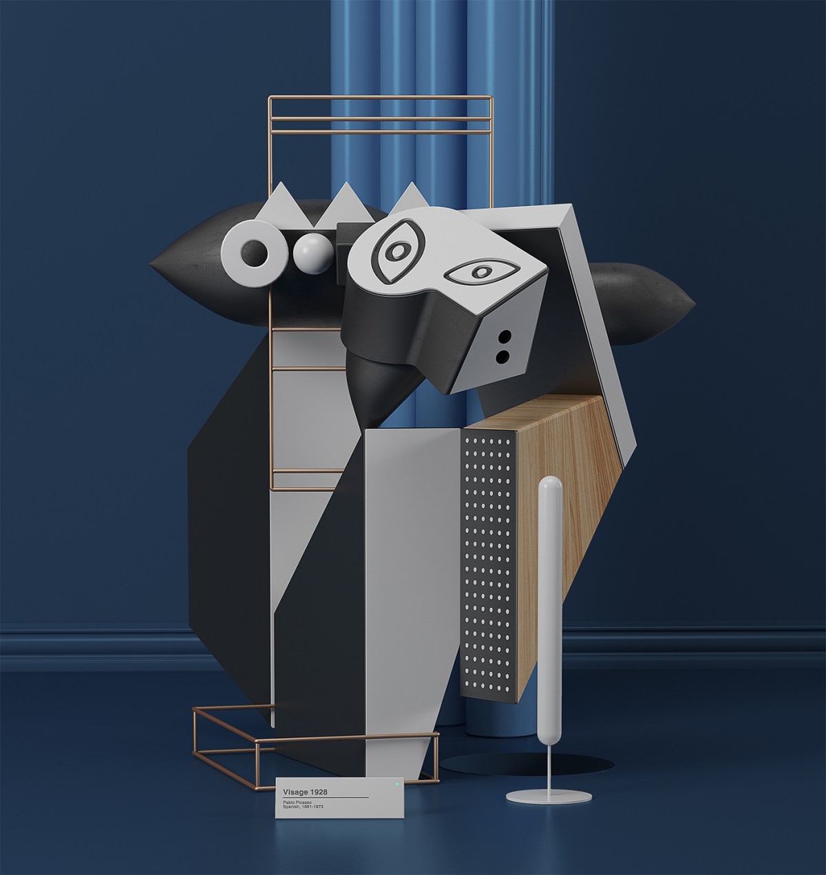 Visage (2017) by Omar Aqil