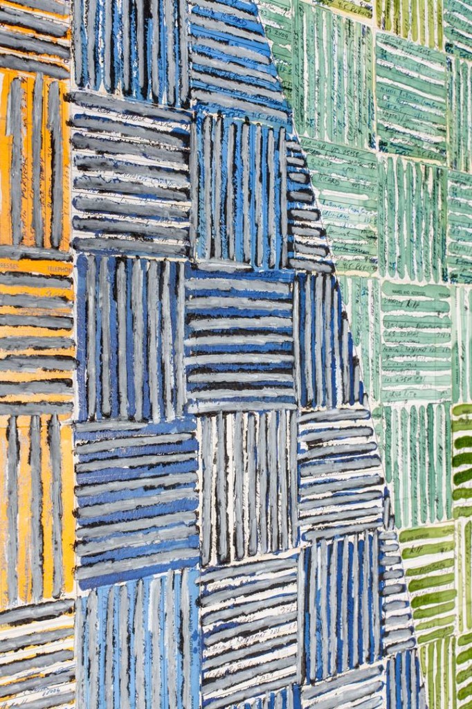 "Dna Study" by McArthur Binion