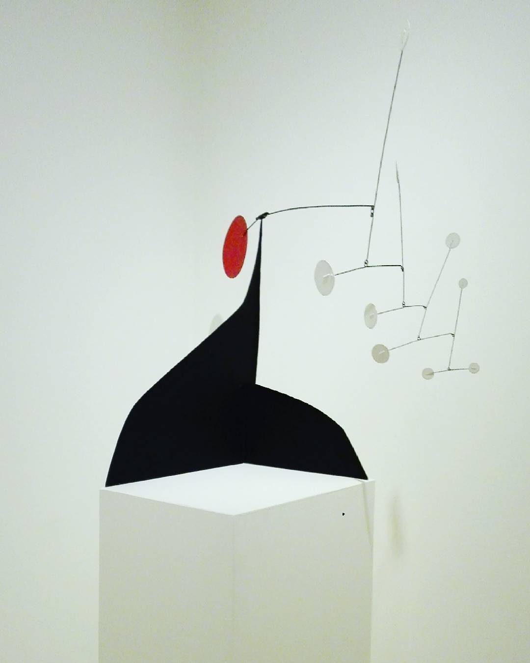 Collezione Peggy Guggenheim - Alexander Calder, "Disco rosso - Punti" (1960)