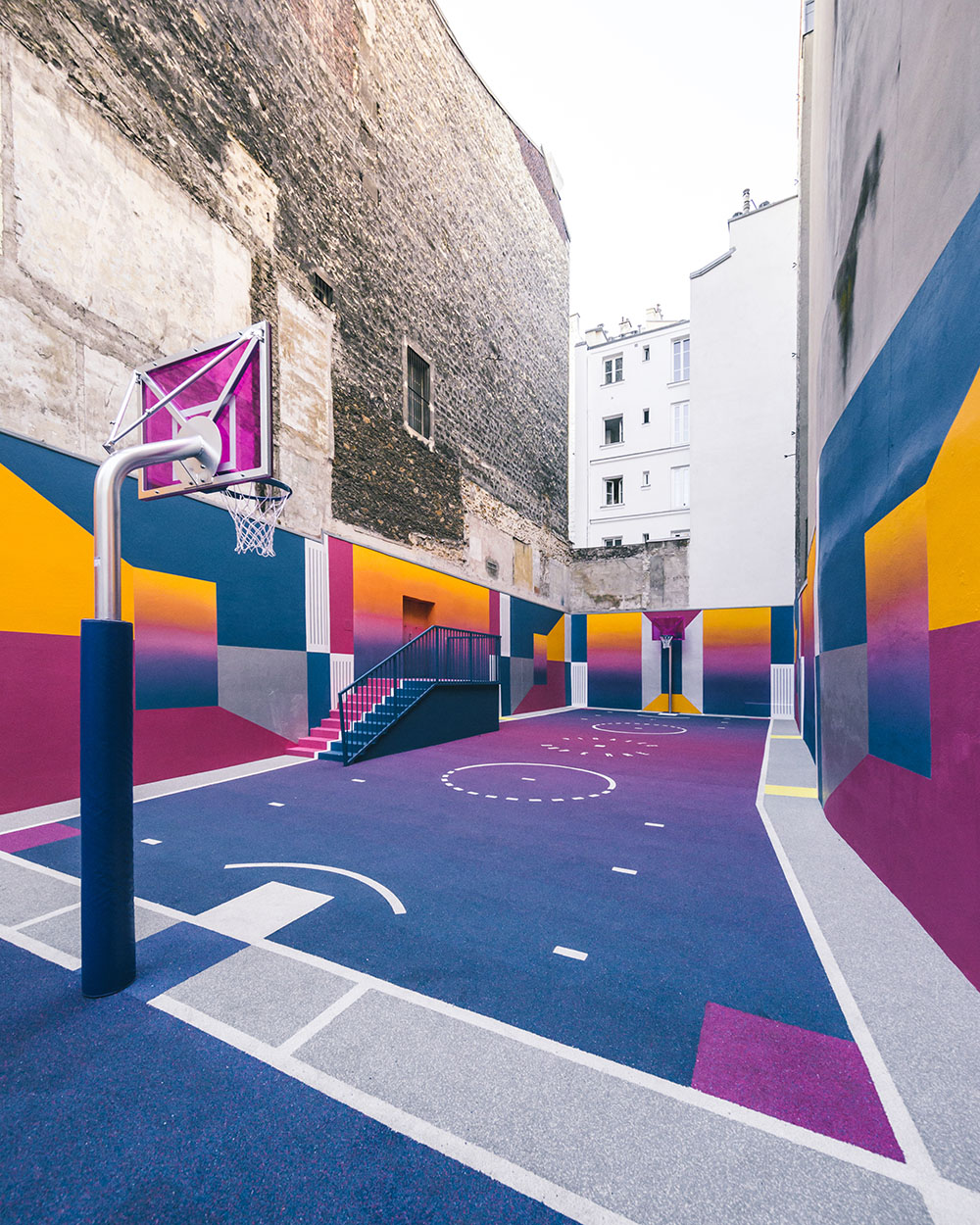 Campo da Basket Duperré by Pigalle e Ill-Studio