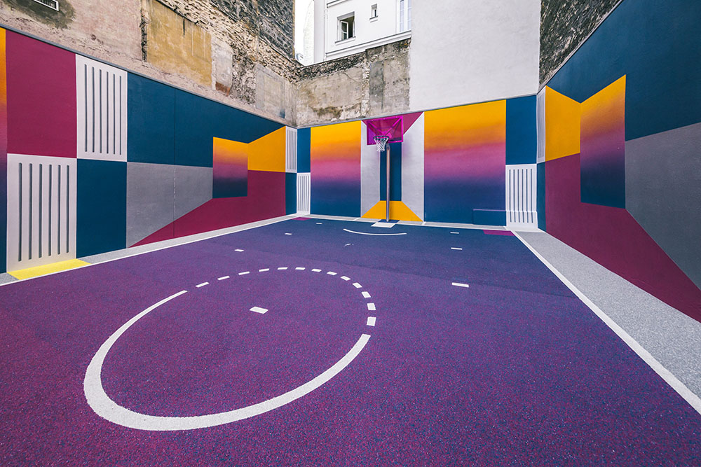 Campo da Basket Duperré by Pigalle e Ill-Studio