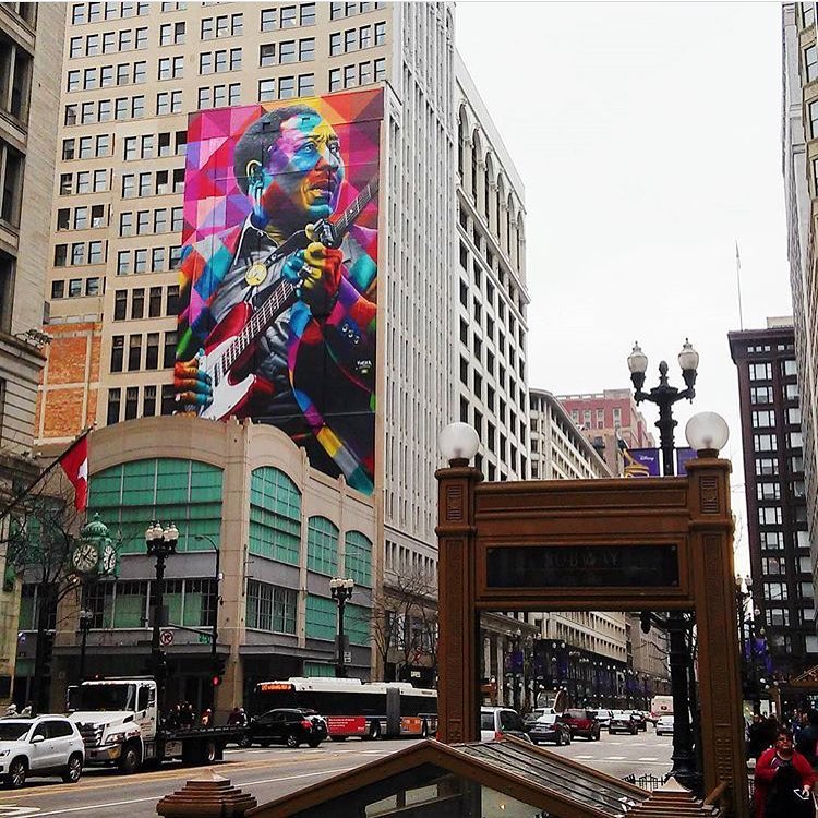 Eduardo Kobra @Chicago, USA