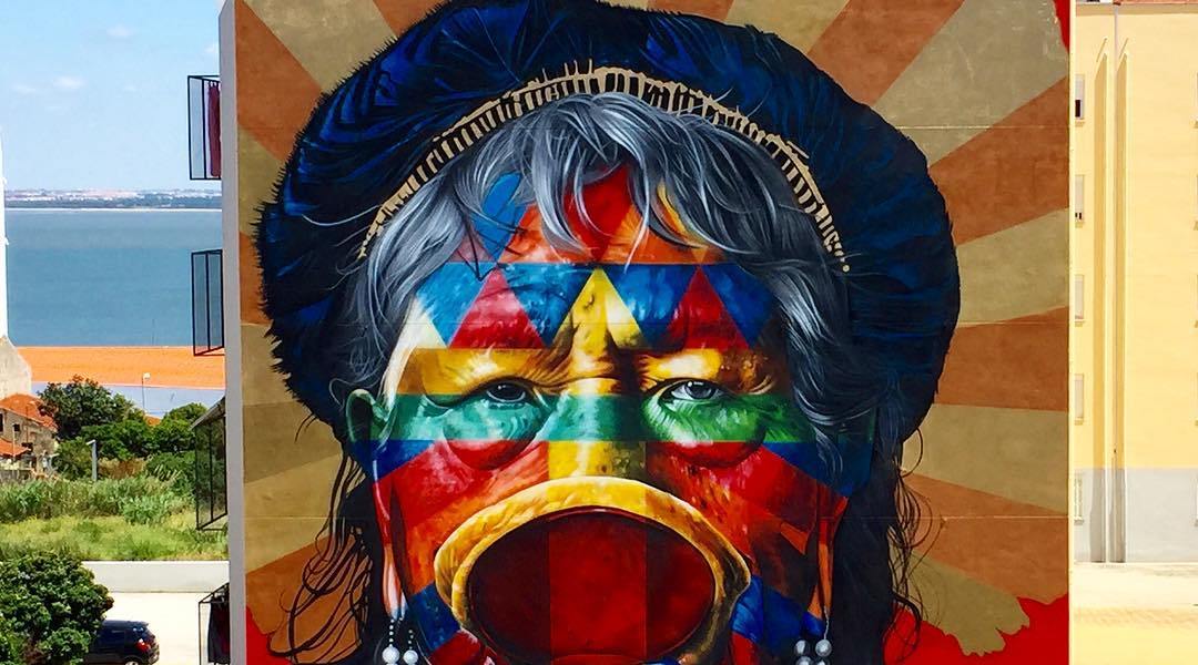 Eduardo Kobra @lisbon, Portugal