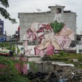 Ernest Zacharevic @Medan – Photo Credit Ernest Zacharevic
