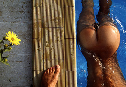 "Swimming Pool" by Franco Fontana