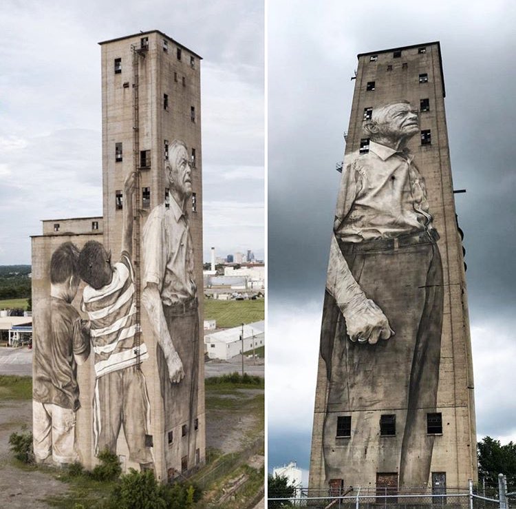 Guido van Helten @Nashville, USA