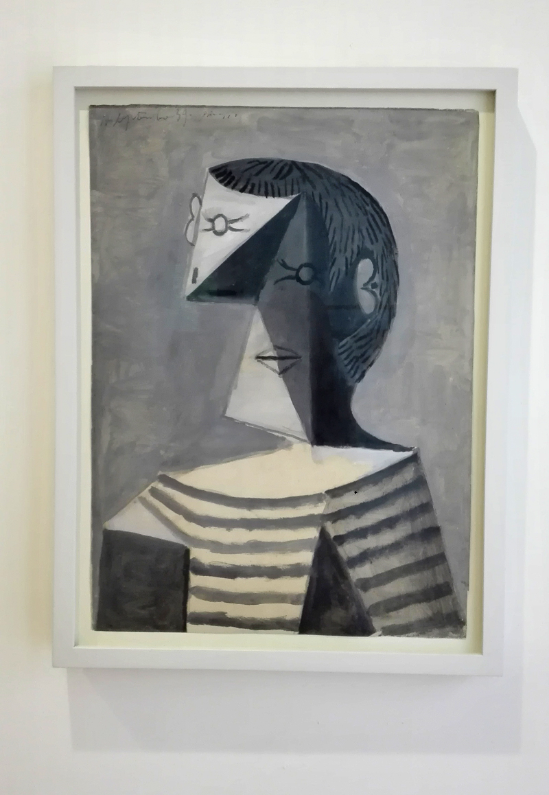 Collezione Peggy Guggenheim - Pablo Picasso, "Busto di uomo" (1939)