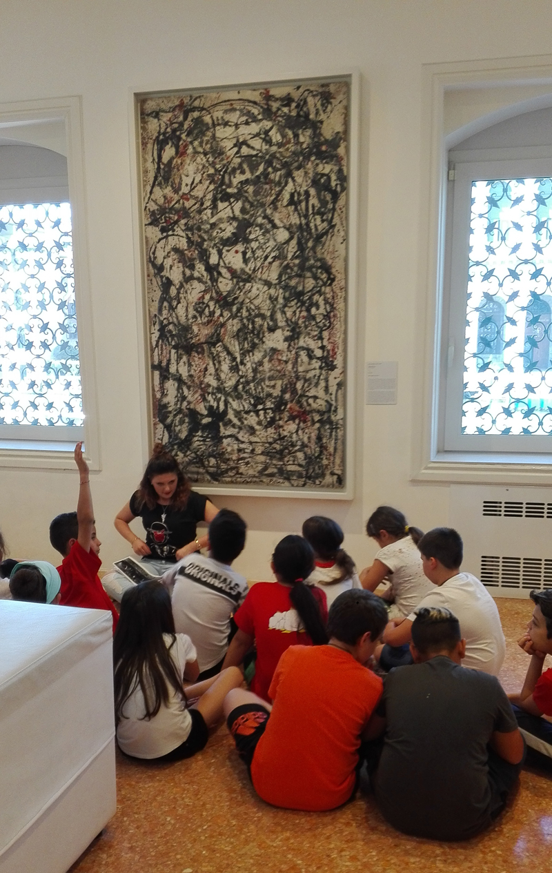 Jackson Pollock, "Foresta incantata" (1947)