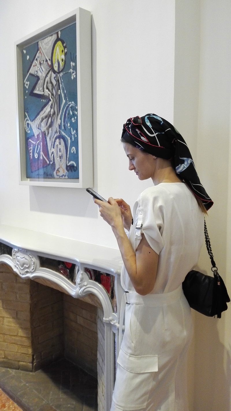 Collezione Peggy Guggenheim - Jackson Pollock, "Direzione" (1945)