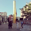 Venezia – The Golden Tower by James Lee Byars