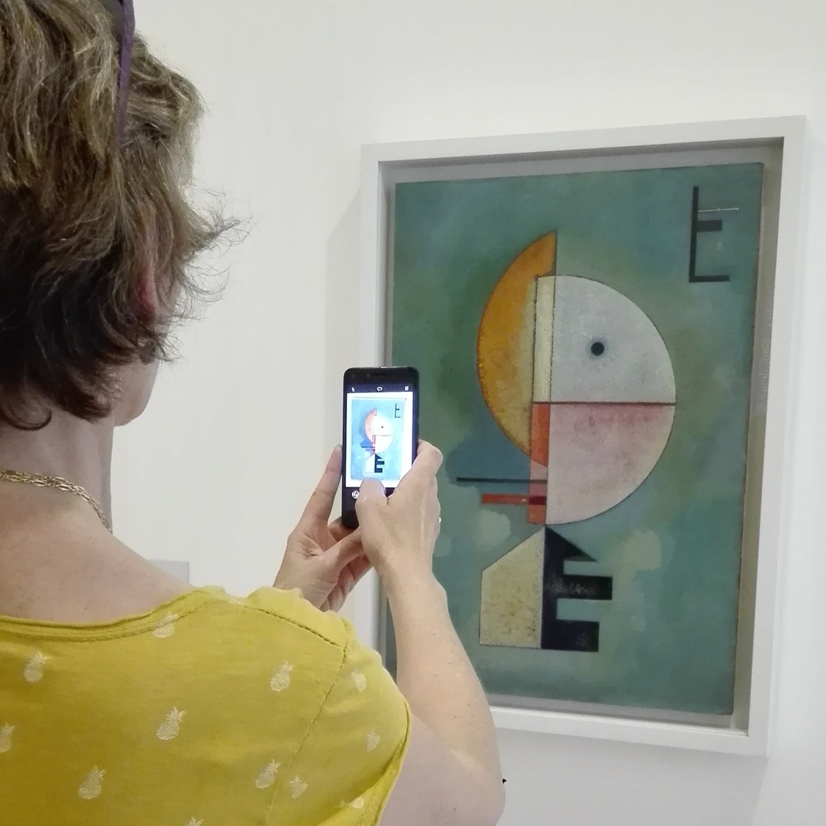 Collezione Peggy Guggenheim - Vasily Kandinsky, "Verso l'alto" (1929)