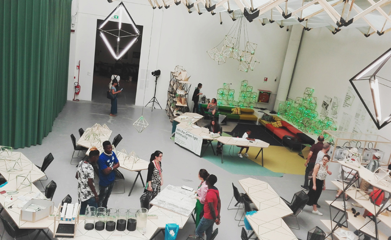 Biennale Arte 2017 - Padiglione Centrale (Giardini): Green Light Workshop by Olafur Eliasson (Danimarca)