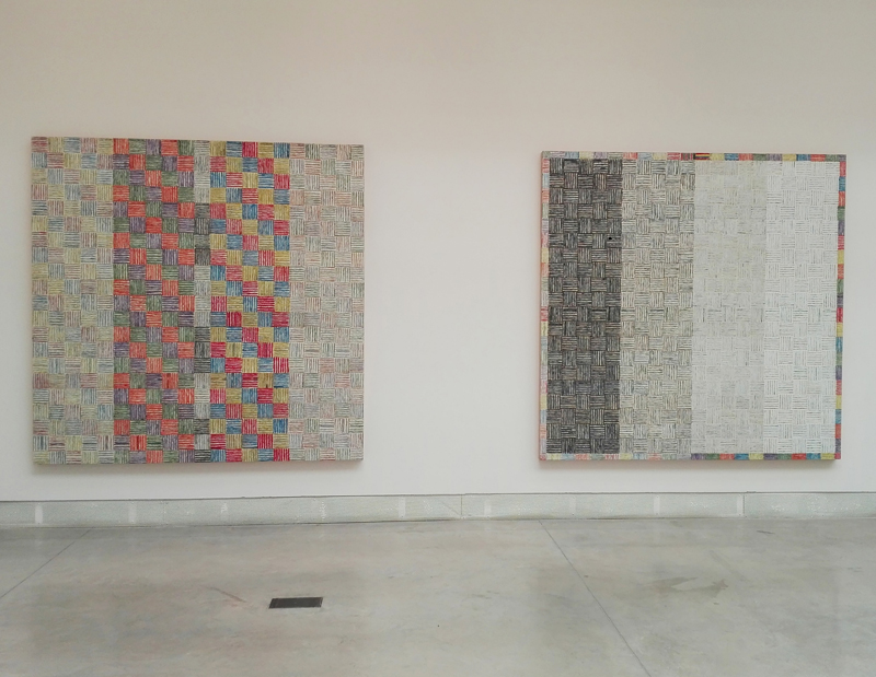 Biennale Arte 2017 - Padiglione Centrale (Giardini:) "Dna Study" di McArthur Binion (USA)