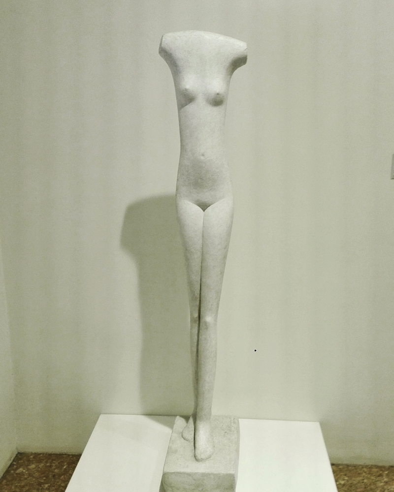 Collezione Peggy Guggenheim - Alberto Giacometti, "Donna che cammina", (1936)