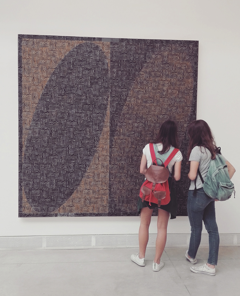 Biennale Arte 2017 - Padiglione Centrale (Giardini): "Dna Study" di McArthur Binion (USA)