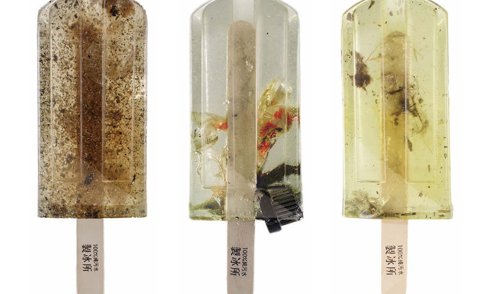 Polluted Water Popsicles