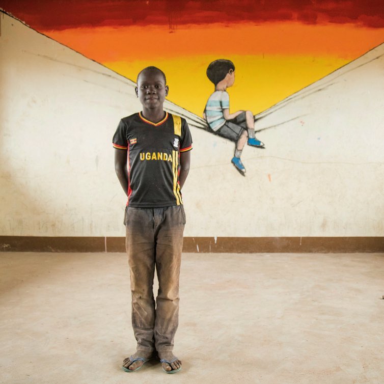 Seth Globepainter @Uganda