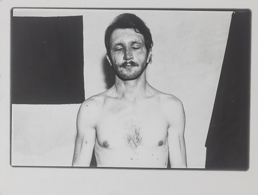 Tibor Hajas: "Psyché – Égett arc / Psyché – Burnt Face", 1979