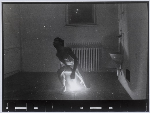 Tibor Hajas: "Képkorbácsolás / Image Whipping IV", 1978