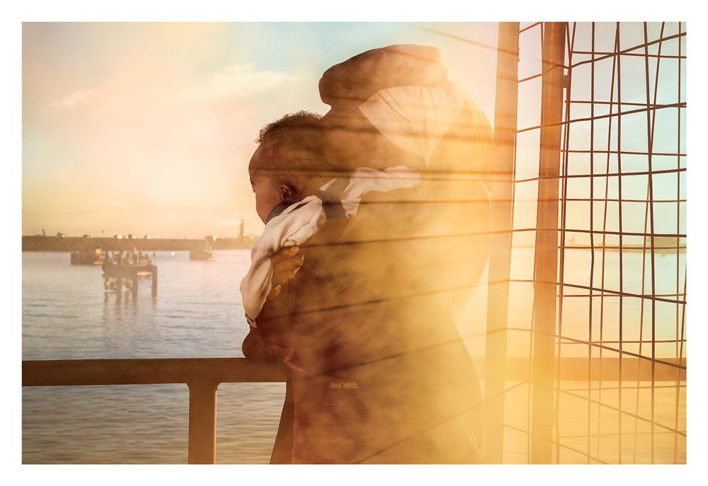 Tracey Moffatt, Mother & Baby (Passage Series)