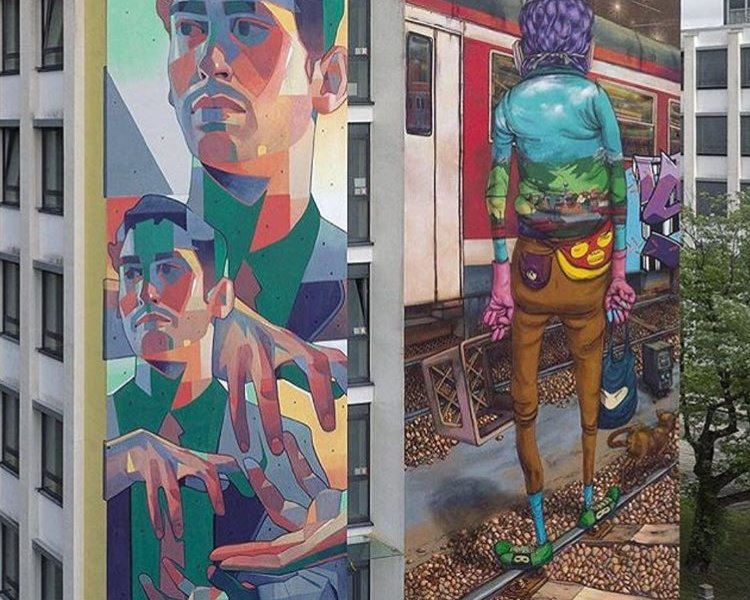 Aryz & OS Gemeos @Munich, Germany