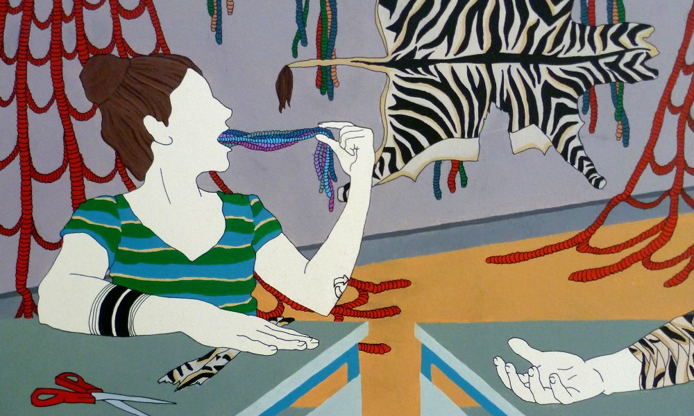 Claudia Matta - Bendaggio a spina di pesce e altre lezioni - Herringbone bandage and other lessons, 2017