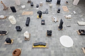 Exhibition View "Erwin Wurm. Performative Sculptures" - Photo Johannes Stoll @Belvedere, Vienna