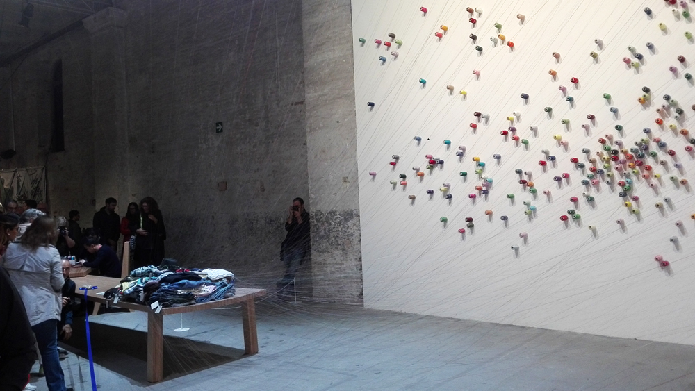 Biennale Arte 2017 – Arsenale - "The Mending Project" by Lee Mingwei (Taiwan)