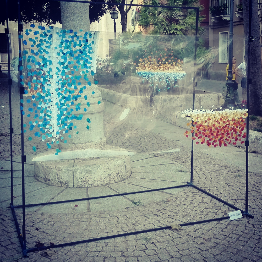 Installazione di Daniele Gregorini - Funivie Veloci 2017