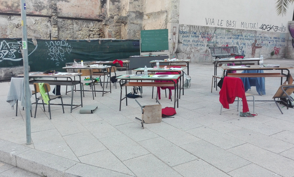 Installazione di Monica Lugas - Funivie Veloci 2017