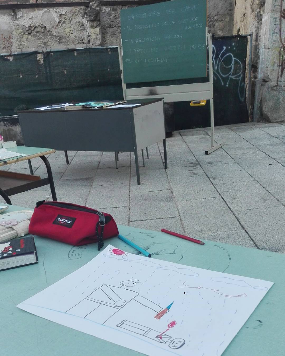 Installazione di Monica Lugas - Funivie Veloci 2017