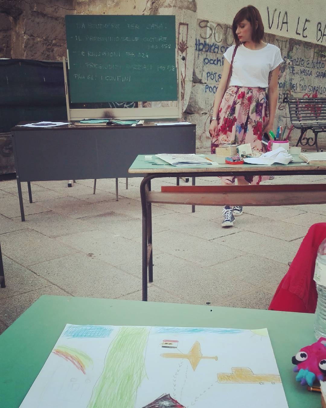 Installazione di Monica Lugas - Funivie Veloci 2017