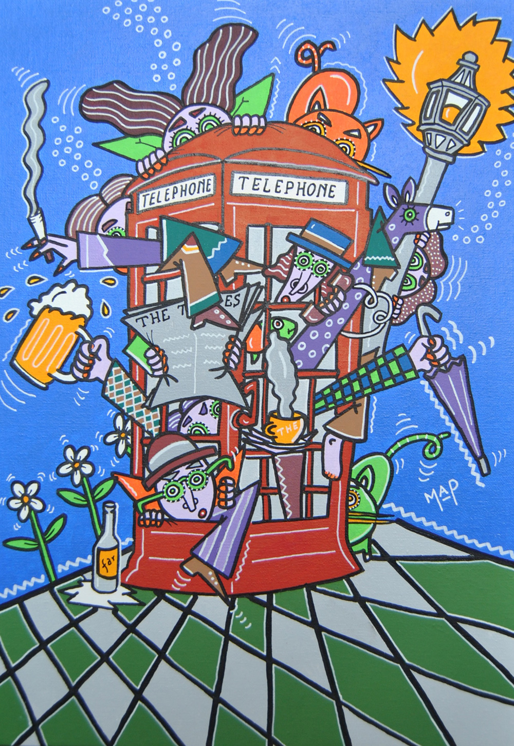 Massimo MAP Piga - 1 Red Telephone Box