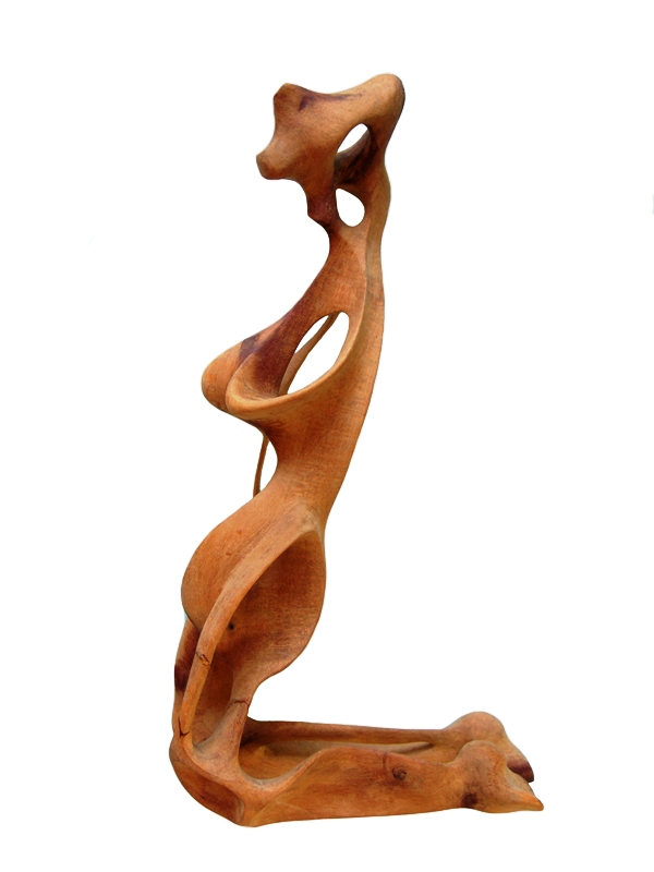 Nino Etzi - Legno - 1979 Orante