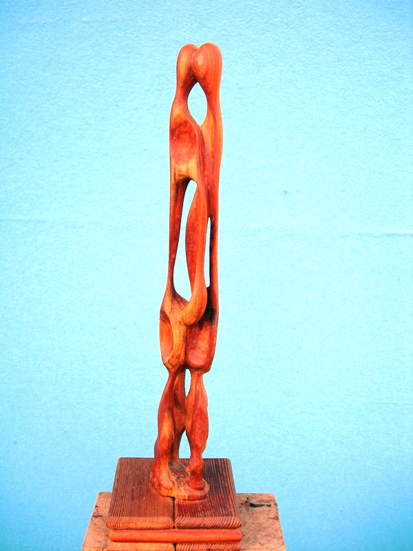 Nino Etzi - Legno - 1984 Innamorati