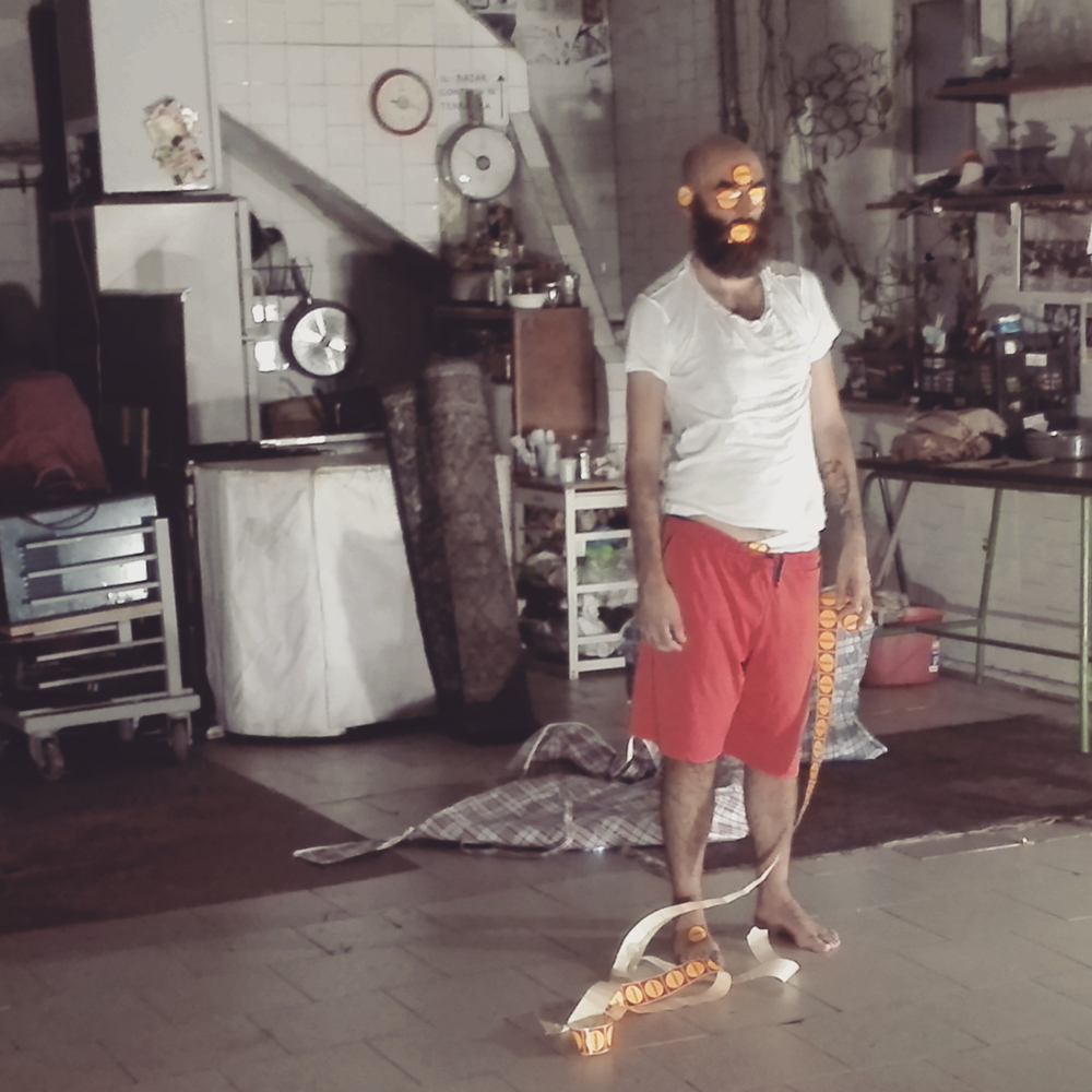 "The Golden Age in The Blue Sea", performance di Franco Casu - Funivie Veloci 2017