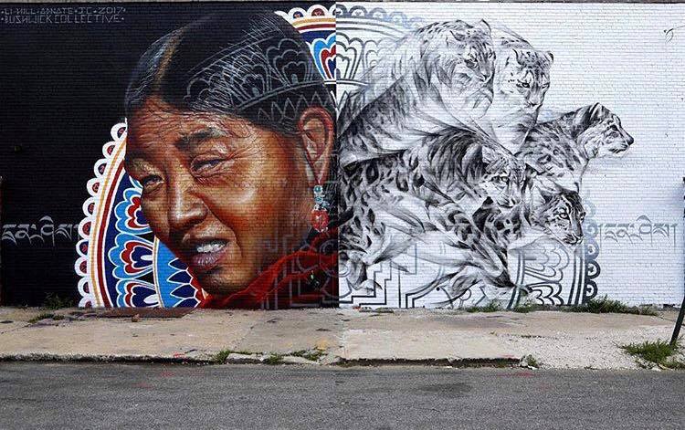 Adnate & Li-Hill @Bushwick, Brooklyn, NY Adnate & Li-Hill @Bushwick, Brooklyn, NY